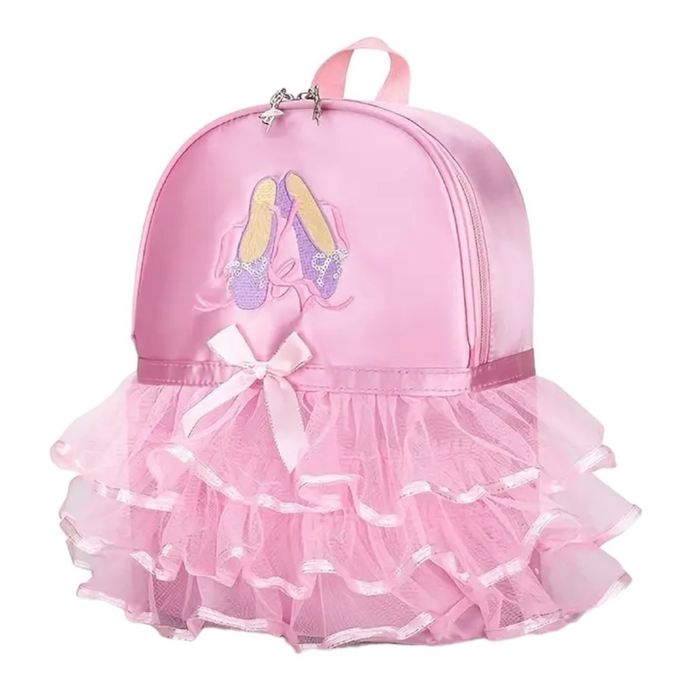 NWT-GIRLS PINK TUTU BACKPACK